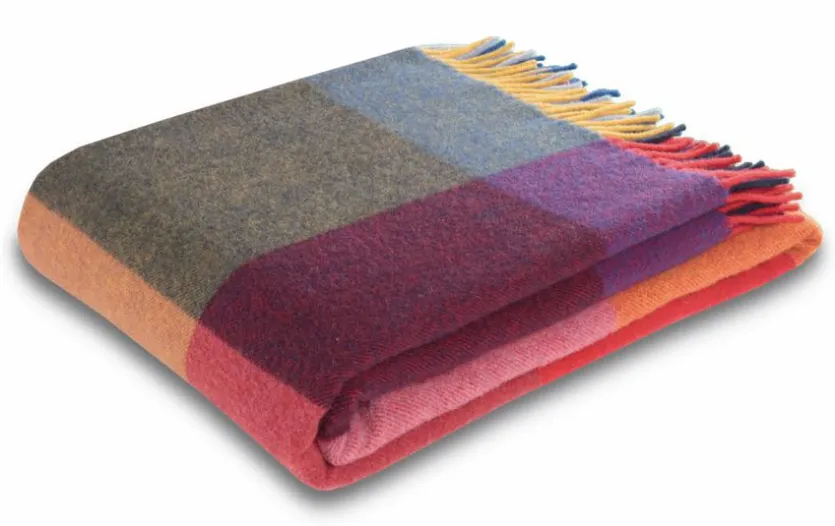 Kuscheldecke Bright Square 130 x 170 cm