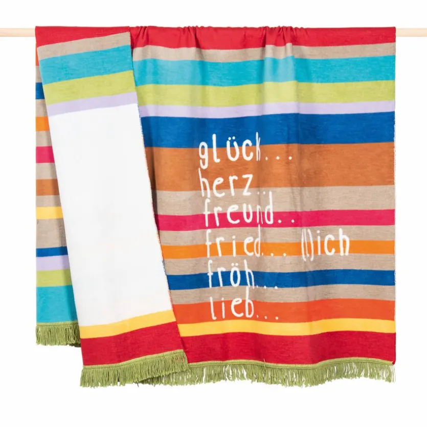Kuscheldecke Letters 150 x 200 cm