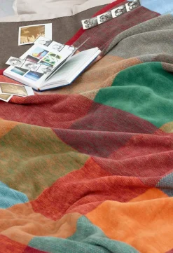 Kuscheldecke Squares & Plains 150x200 cm