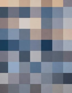 Kuscheldecke Blue Woven 150 x 200 cm