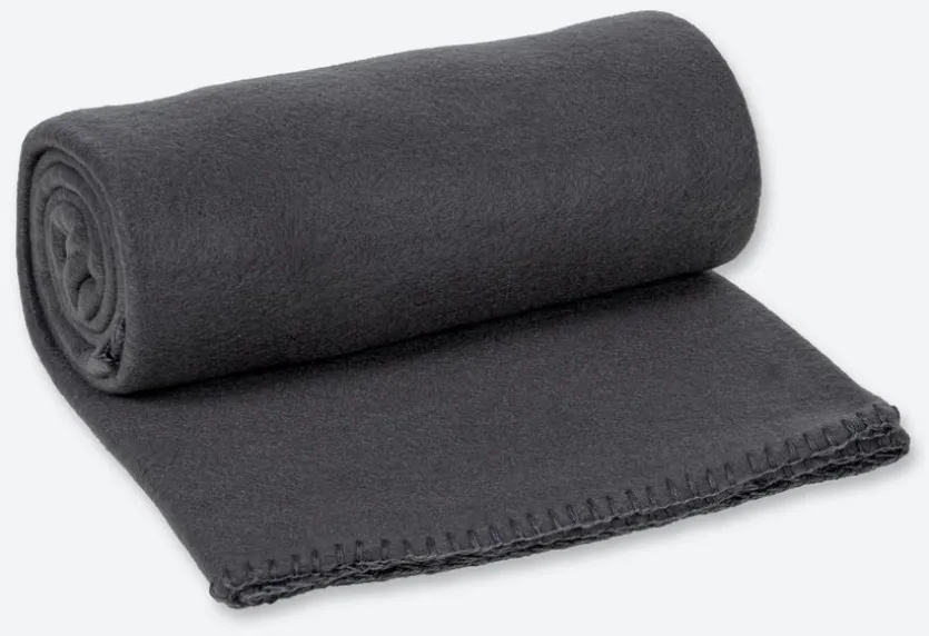 Kuscheldecke Fleece Uni 130 x 160 cm