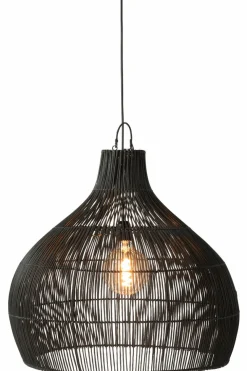 Lampenschirm Rattan Birne