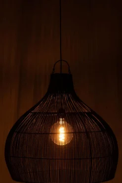 Lampenschirm Rattan Birne