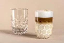 Latte-Macchiato-Becher Gocce 2tlg.