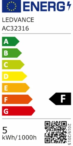 LED Birne E14/4,8 Watt/Energie F