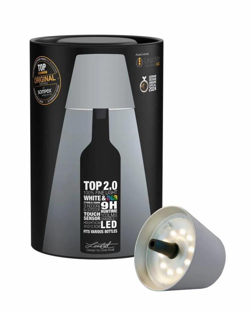 LED-Akku-Flaschenaufsatz Top 2.0
