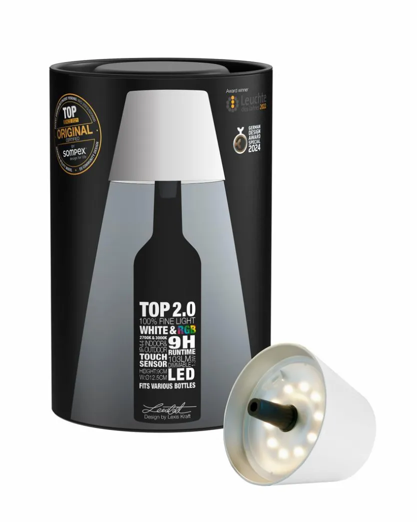 LED-Akku-Flaschenaufsatz Top 2.0
