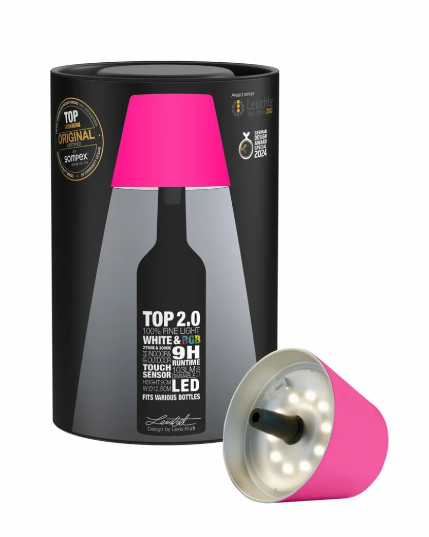 LED-Akku-Flaschenaufsatz Top 2.0