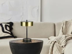 LED-Akkutischleuchte Helsby