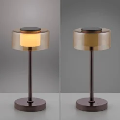 LED-Akkutischleuchte Rika