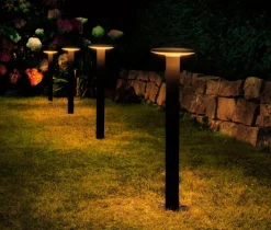 LED-Außenstehlampe Plug&Shine