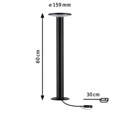 LED-Außenstehlampe Plug&Shine
