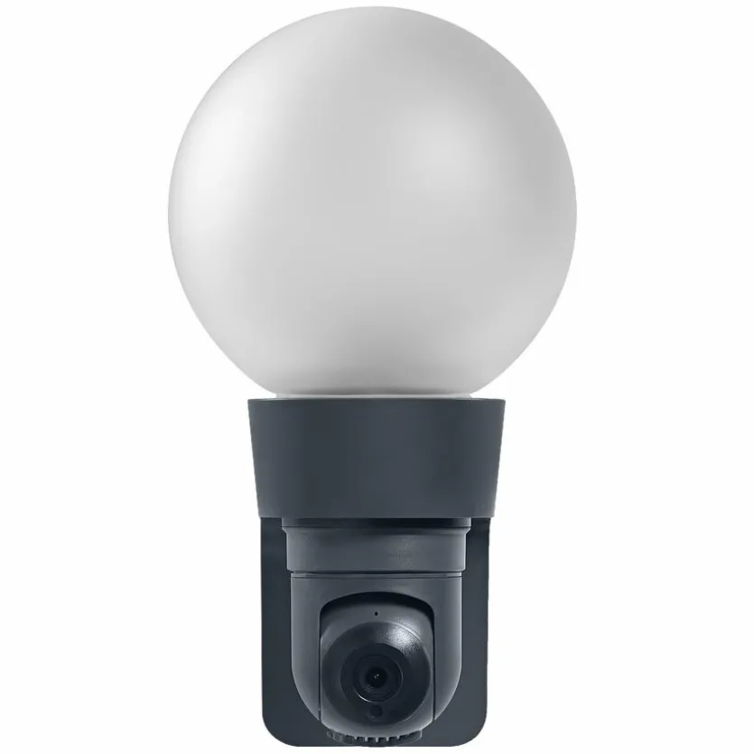 LED-Außenwandkameraleuchte Globe