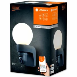 LED-Außenwandkameraleuchte Globe