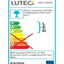LED-Außenwandleuchte LEDA