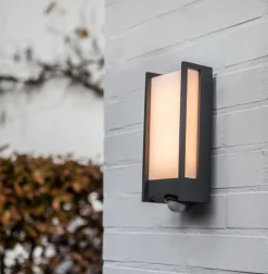 LED-Außenwandleuchte QUBO