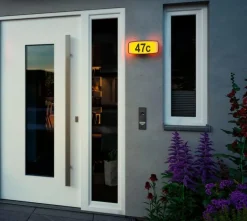 LED-Außenwandleuchte Sheera