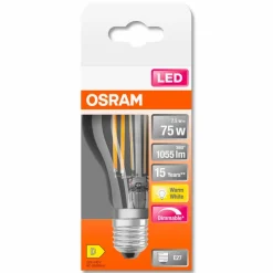 LED-Birne E27/7,5 Watt/Energie D