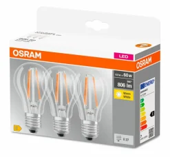LED-Birne E27/6,5 Watt/Energie E