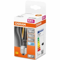 LED-Birne E27/6,5 Watt/Energie E