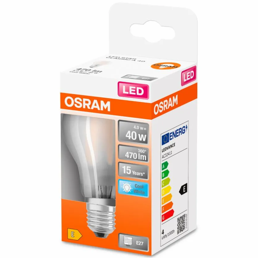 LED-Birne E27/4 Watt/Energie E
