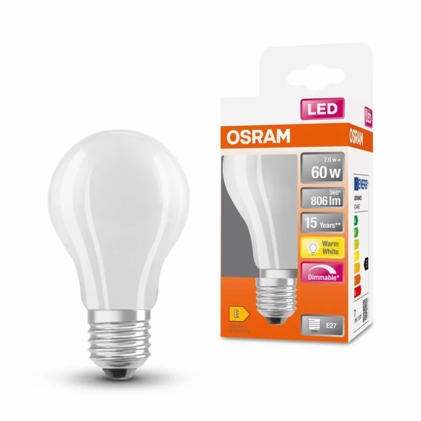 LED-Birne E27/7 Watt/Energie F