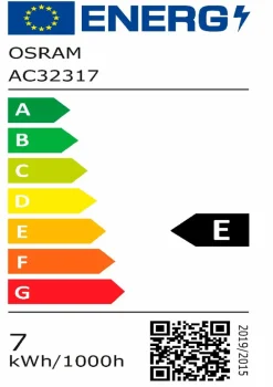 LED-Birne klar E14/ 5,5Watt/ Energie E
