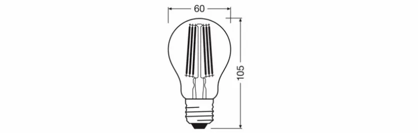LED-Birne E27/2,6 Watt/Energie B