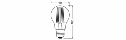 LED-Birne E27/5,7 Watt/Energie B