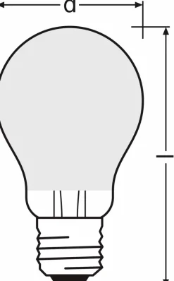 LED-Birne E27/4,3 Watt/Energie B