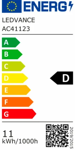 LED-Birne E27/11 Watt/Energie D