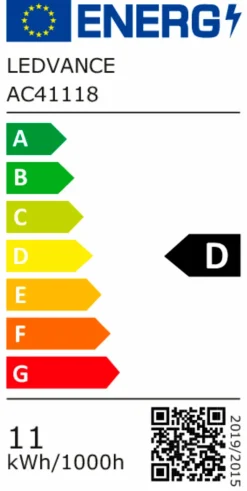 LED-Birne E27/11 Watt/Energie D