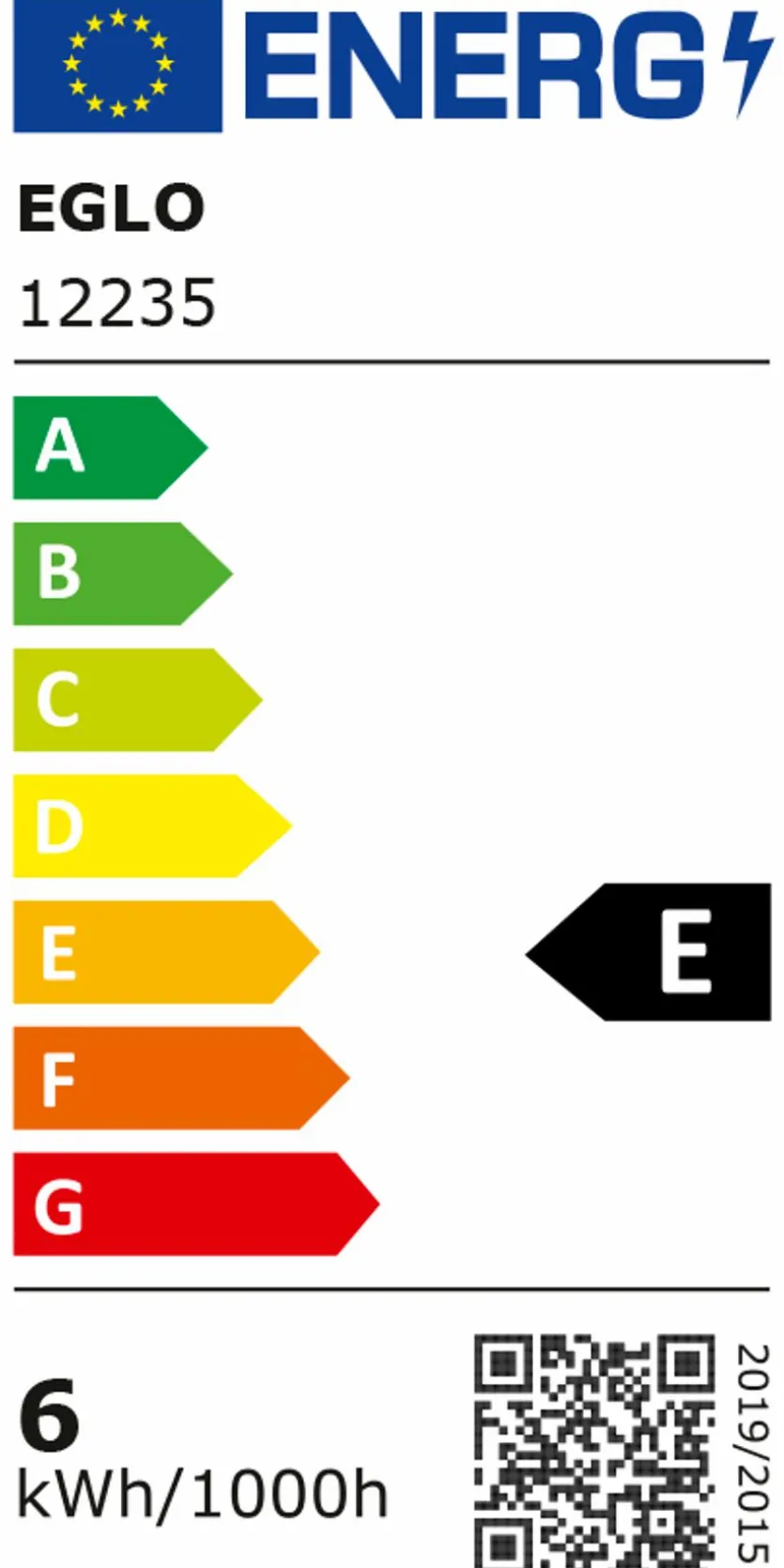 LED-Birne E27/6 Watt/Energie E