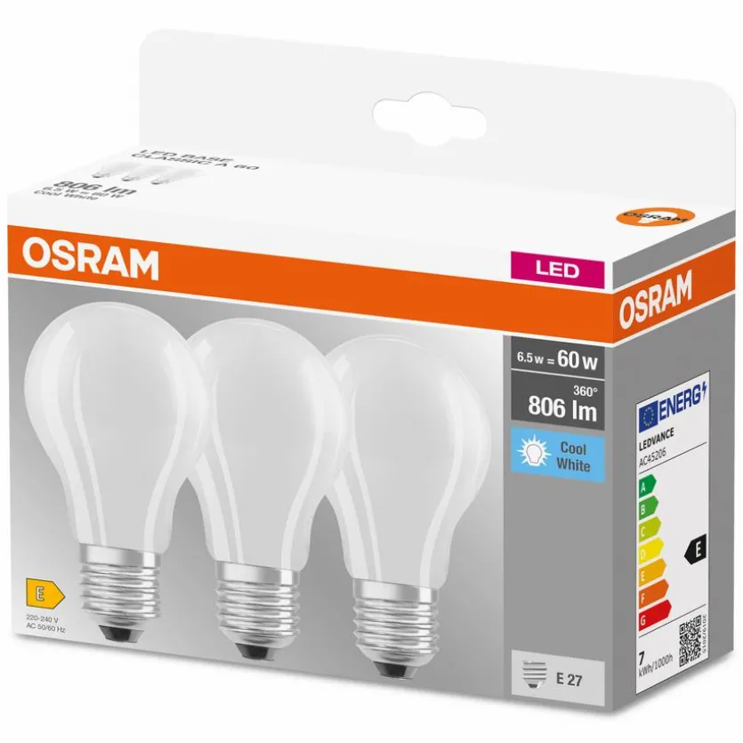 LED-Birne E27/4 Watt/Energie E