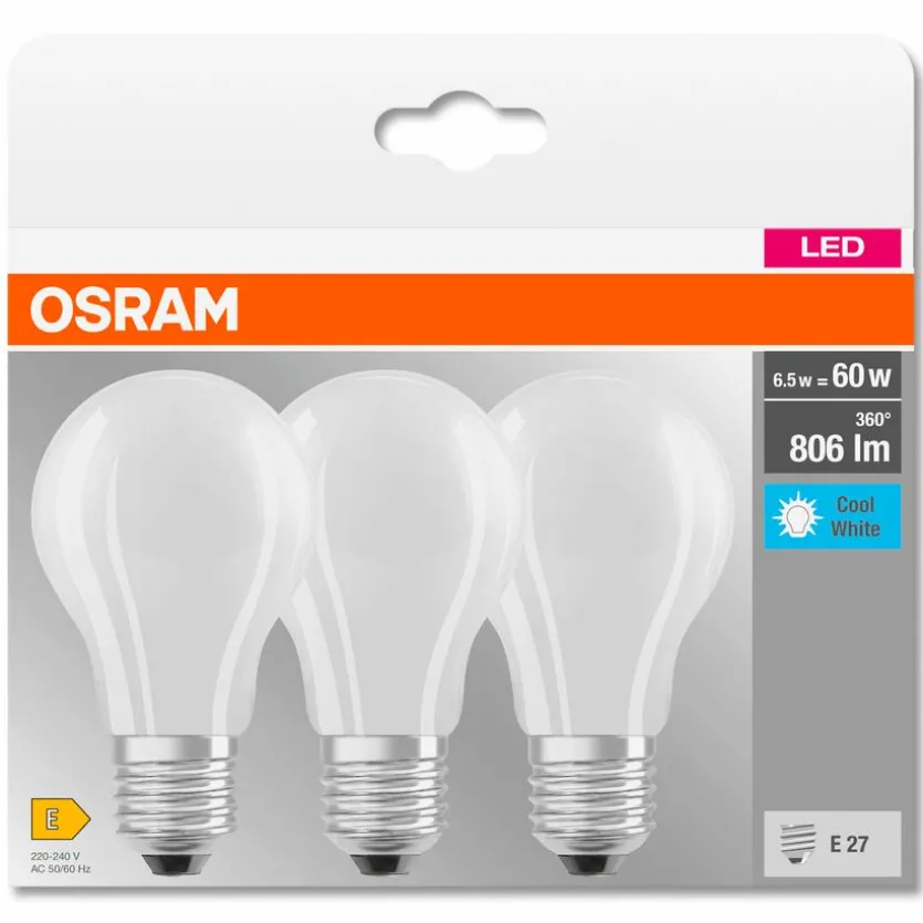 LED-Birne E27/4 Watt/Energie E