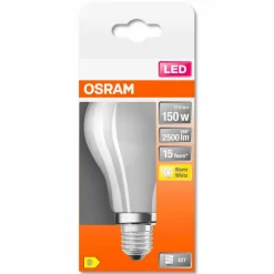 LED-Birne matt E27/ 15Watt/ Energie D