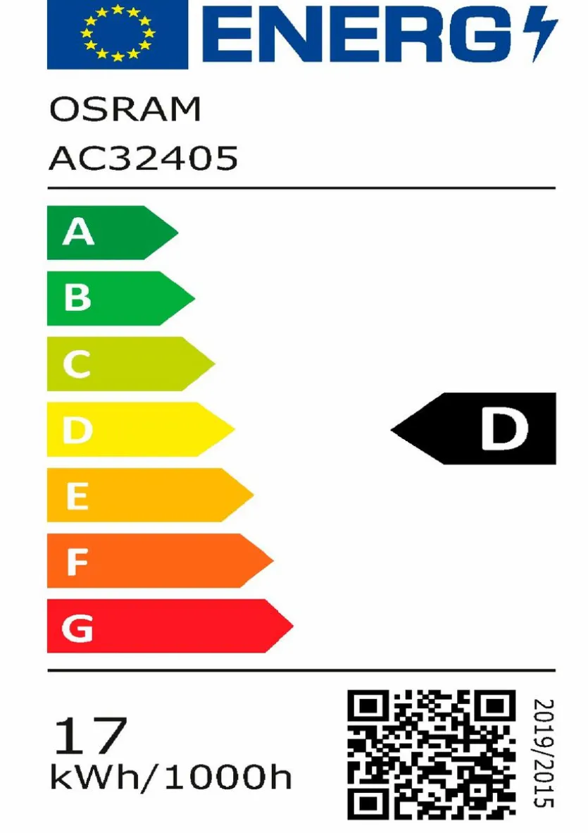 LED-Birne matt E27/ 15Watt/ Energie D