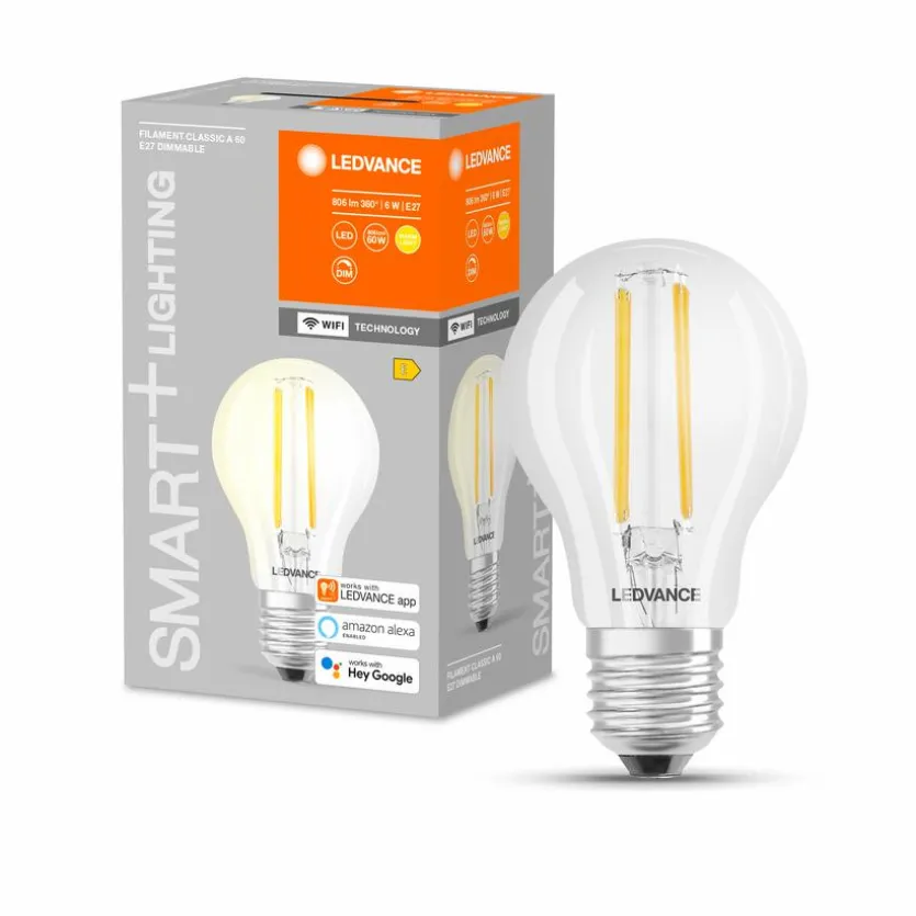 LED-Birnenform E27/6 Watt/Energie E