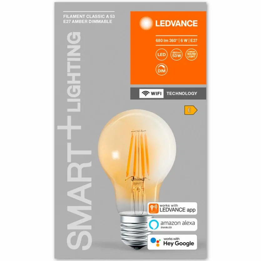 LED-Birnenform E27/6 Watt/Energie E