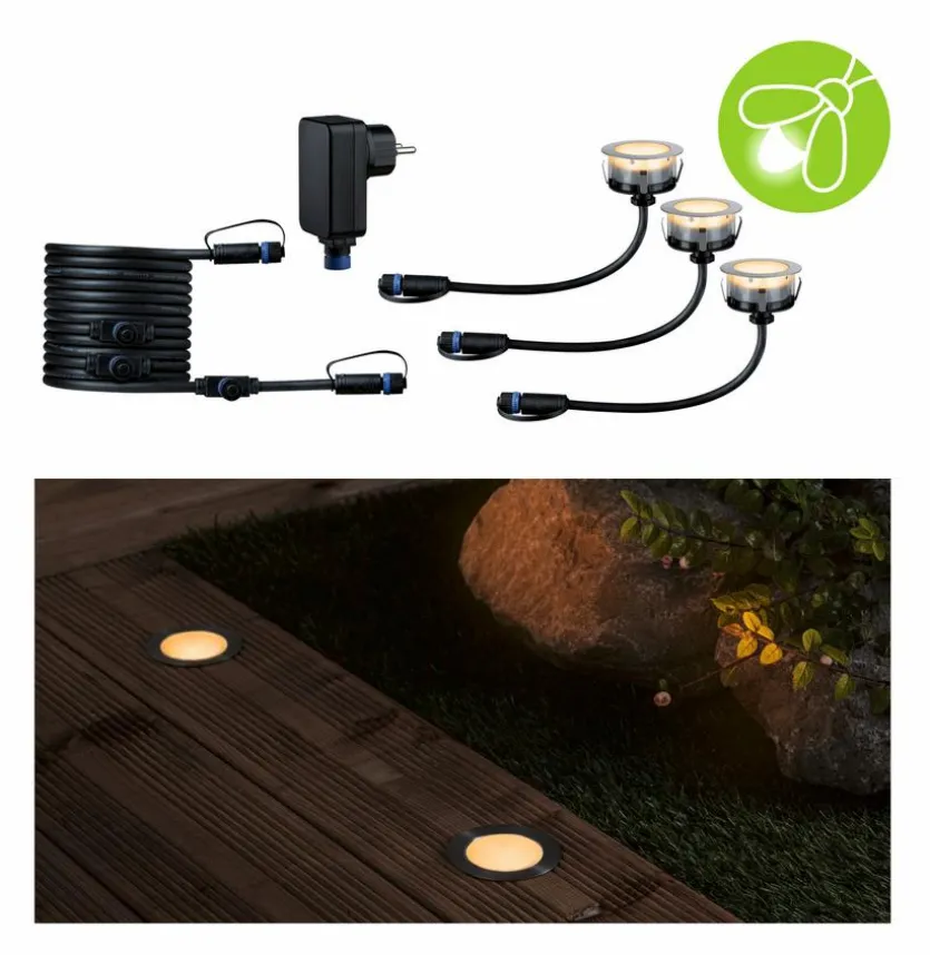 LED-Bodeneinbauleuchte Plug&Shine