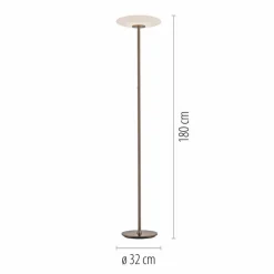 LED-Deckenfluter Pure Vitrum