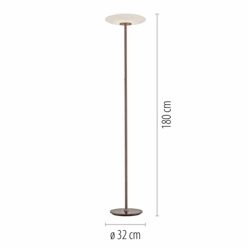 LED-Deckenfluter Pure Vitrum