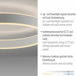 LED-Deckenleuchte Anelli