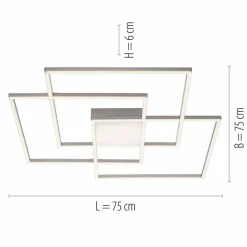 LED-Deckenleuchte Asmin