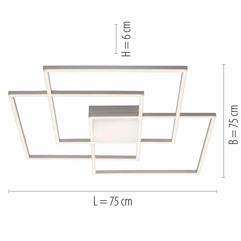 LED-Deckenleuchte Asmin