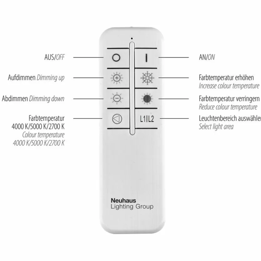 LED-Deckenleuchte Asmin