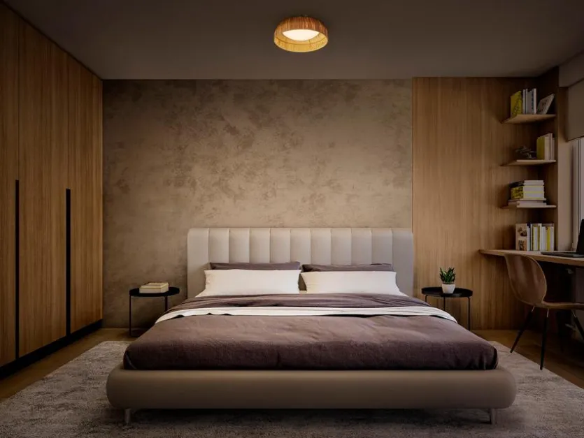 LED-Deckenleuchte Bamboo Paper