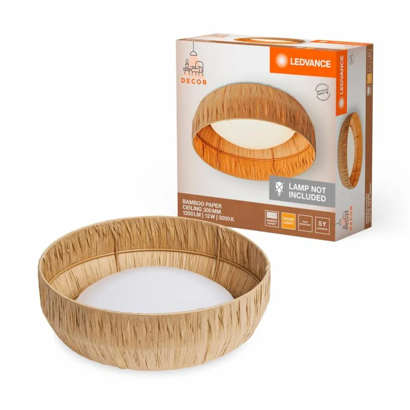 LED-Deckenleuchte Bamboo Paper
