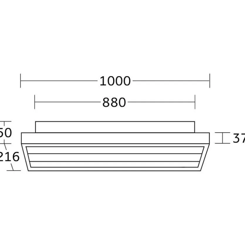 LED-Deckenleuchte Heloise