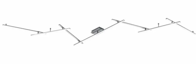LED-Deckenleuchte Indira